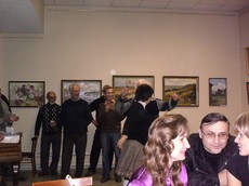 Выставка донских художников в Новочеркасске 23 декабря 2008 г.
