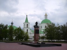 Памятник писателю М.А. Шолохову в станице Вешенской Ростовской области